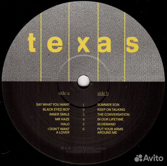 Texas - The Very Best Of 1989 - 2023 (piasr5167LP)