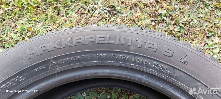 Nokian Tyres Hakkapeliitta 8 215/55 R17 98T