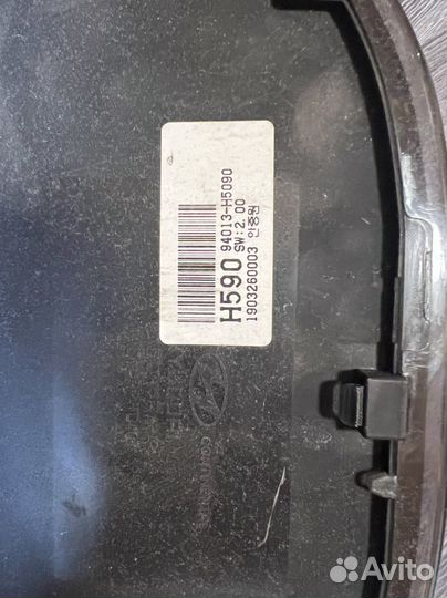 Приборная панель hyundai solaris 2