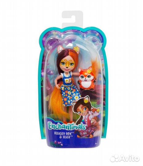 Кукла энчантималс лиса, медуза, звезда