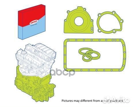 Комплект прокладок, блок-картер двигателя 42703