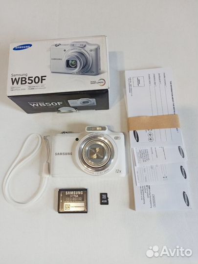 Wi-Fi Samsung WB50F с коробкой