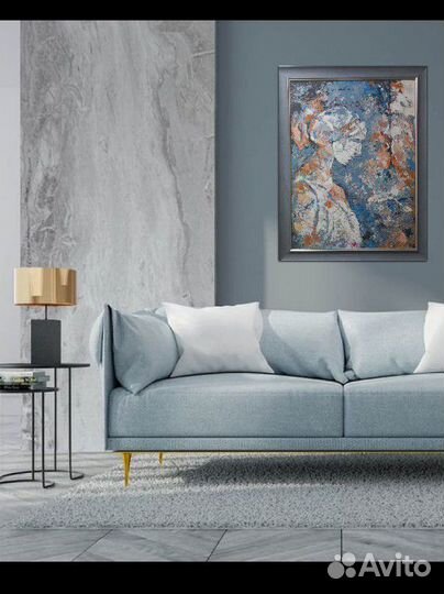 Интерьерная картина ручная работа