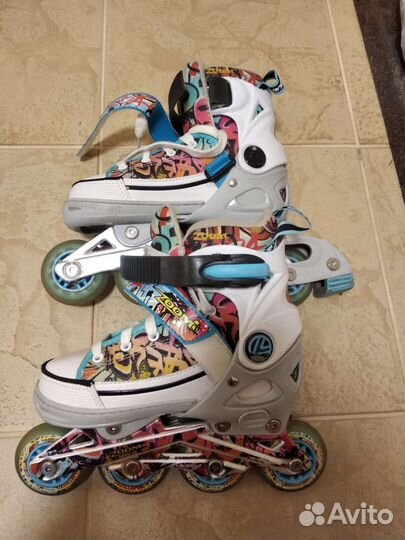 Роликовые коньки раздвижные 29-32