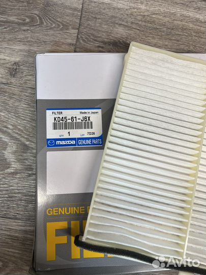 Фильтр салона Mazda, KD45-61-J6X