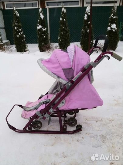 Санки-коляска