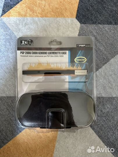 Кожаный Чехол для PSP Slim 2000/3000