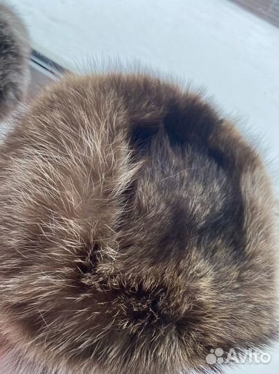 Воротники и шапки натуральный мех