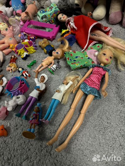 Пакет игрушек для девочки