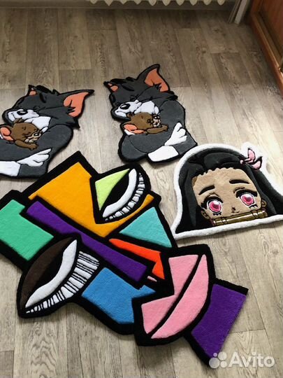 Тафтинговый ковер ручной работы