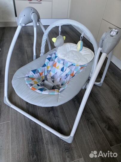 Детские электрокачели музыкальные