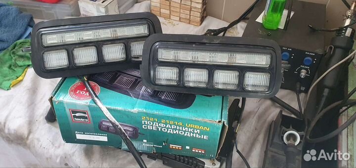 Светодиодные фары на ниву (подфарники)