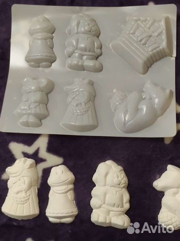 Форма для гипсовых фигур. Теремок