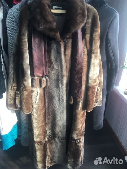 Шуба мутон р-р 60