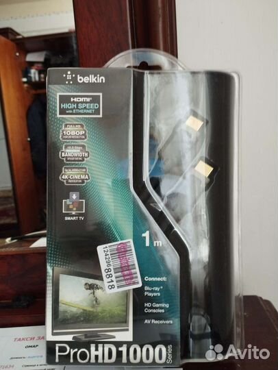 Кабель hdmi belkin 1 м full