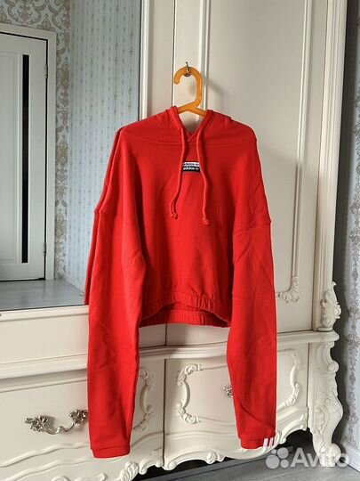 Укороченное худи adidas