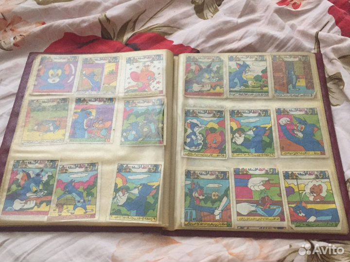 Вкладыши Том и Джери