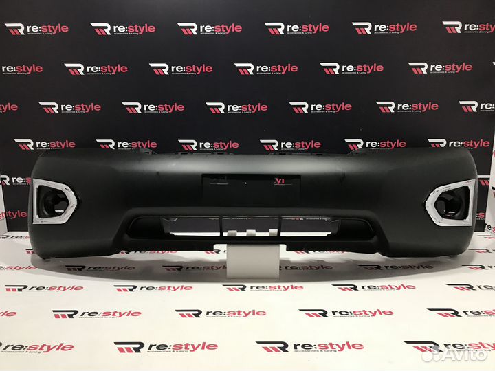 Бампер передний Nissan Patrol 62 14-17г