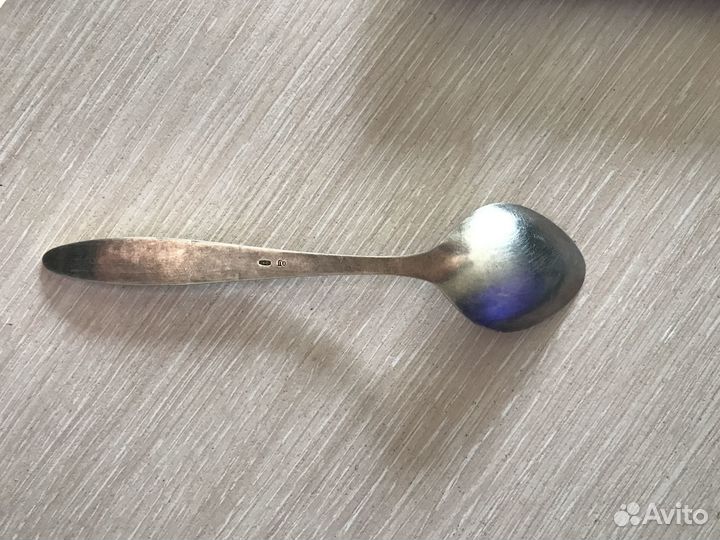 Ложка чайная серебро- 26,27 г