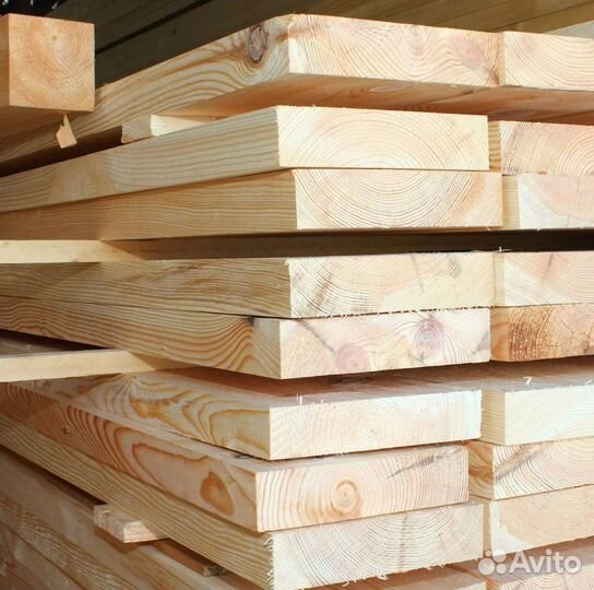Доска сухая строганная хвоя К
