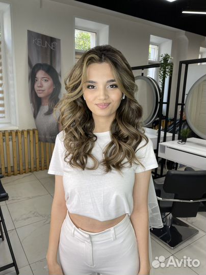 Свадебные прически и макияж