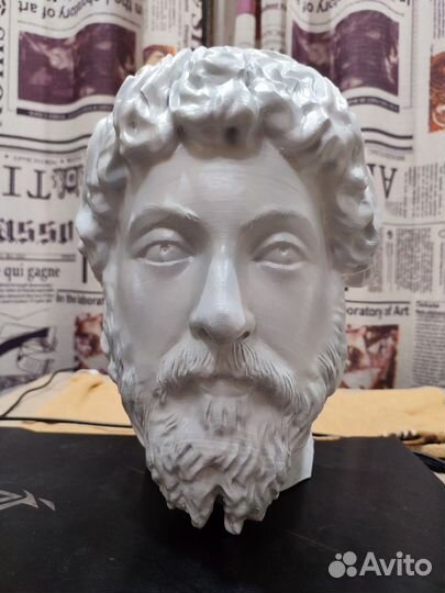 Голова на стену