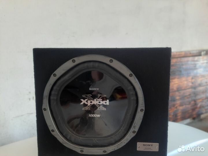 Сабвуфер sony xplod 1000w