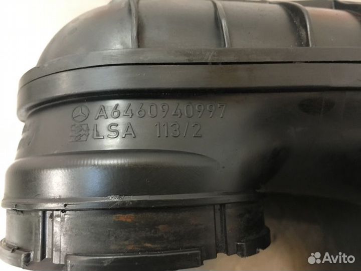 Патрубок воздушного фильтра Mercedes C-Class W204