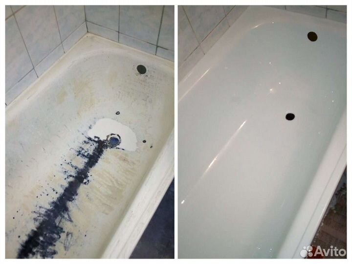 Реставрация ванн жидким акрилом