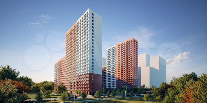 2-к. квартира, 53,6 м², 19/33 эт.