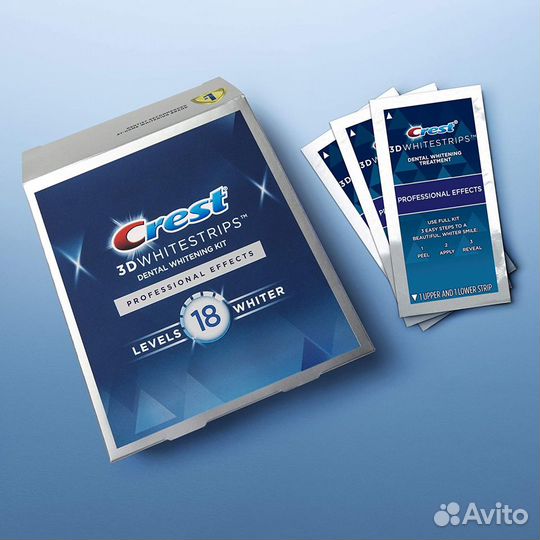 Crest Professional Effects new отбеливающиеполоски