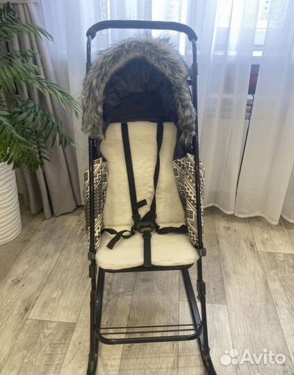 Коляска санки