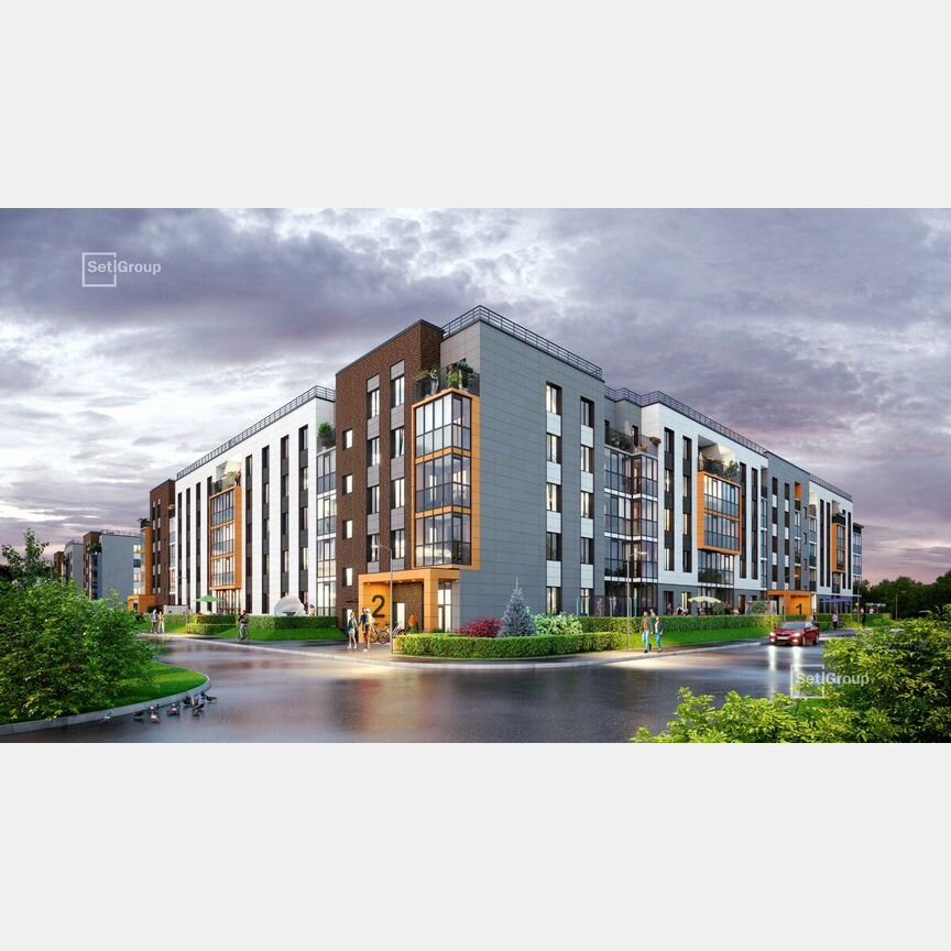 Квартира-студия, 25 м², 1/5 эт.