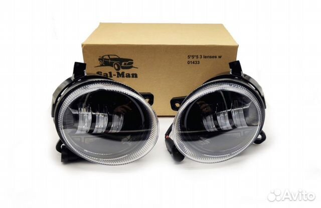 Фары противотуманные LED Audi 50 Вт 5000K (2 шт.)