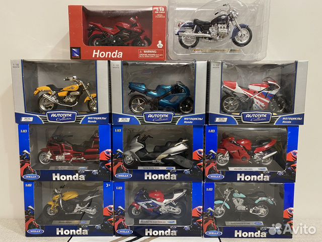 Масштабные мотоциклы 1:18