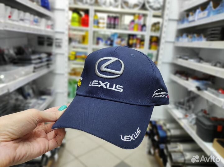 Бейсболка Lexus, темно-синяя
