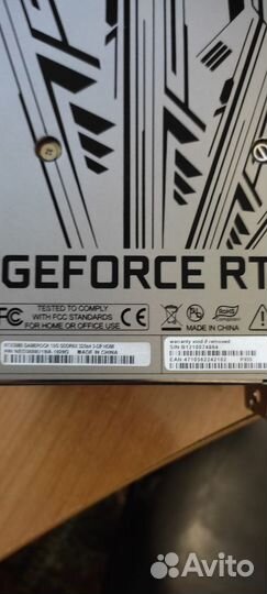 Видеокарта rtx 3080 10gb Palit