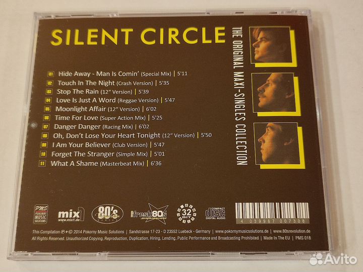 Cd Silent Circle - Original Maxi-Singles Collectio