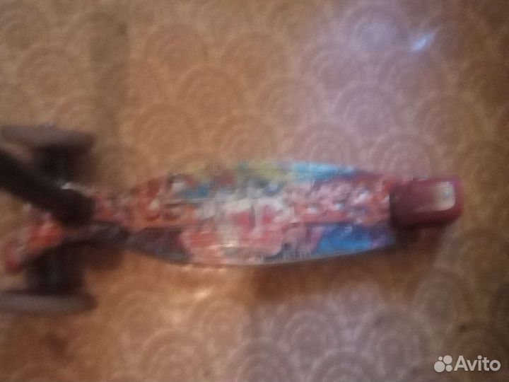 Самокат детский трехколесный бу