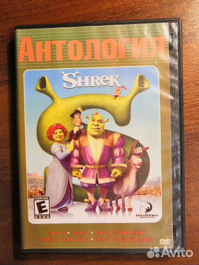 Диски DVD с мультфильмами, фильмами и играми