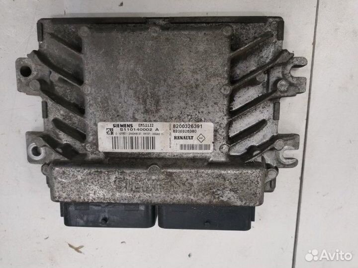 Блок управления двигателем Renault Symbol седан