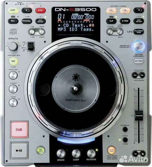 Denon S3500 DJ CD-проигрыватель + Dj микшер Gemini