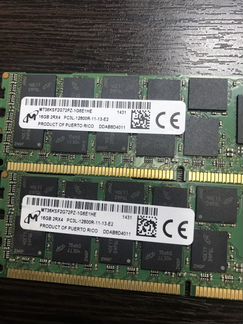 Ddr3 память HP 16Gb 2Rx4 PC3L-12800R PN 713756-08