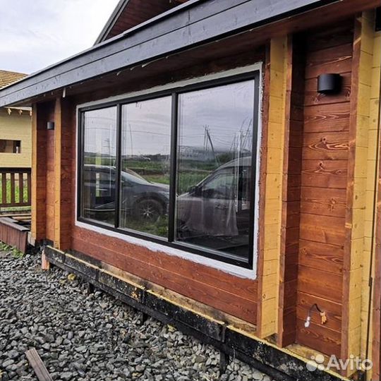 Пластиковые окна. остекление домов