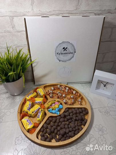 Менажница из дерева