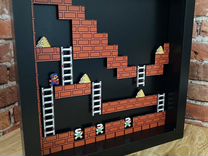 Пиксельная диорама Lode Runner