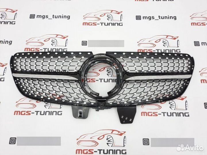 Решётка V w447 Diamond Black 2019+ не для AMG