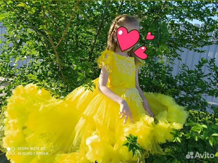 Платье на выпускной в детский сад 128