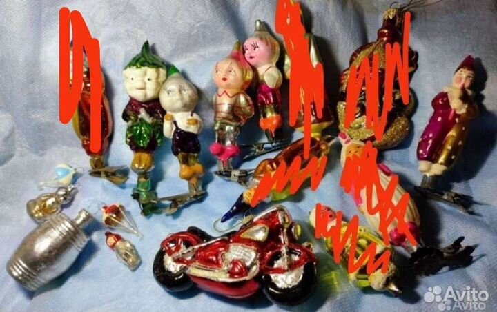 Елочная игрушка Чиполлино. Крот. Виноград