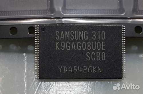 Прошитые nand k9gag08u0e для телевизора samsung